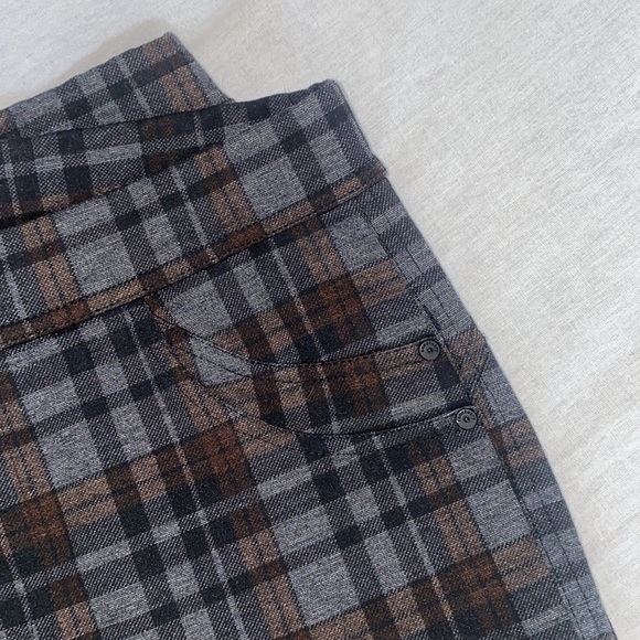 Anthropologie Plaid Legging Pants - Picture 2 of 7